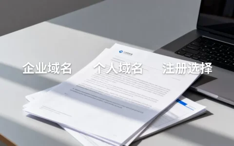 企业域名和个人域名有何不同，注册选哪个好？