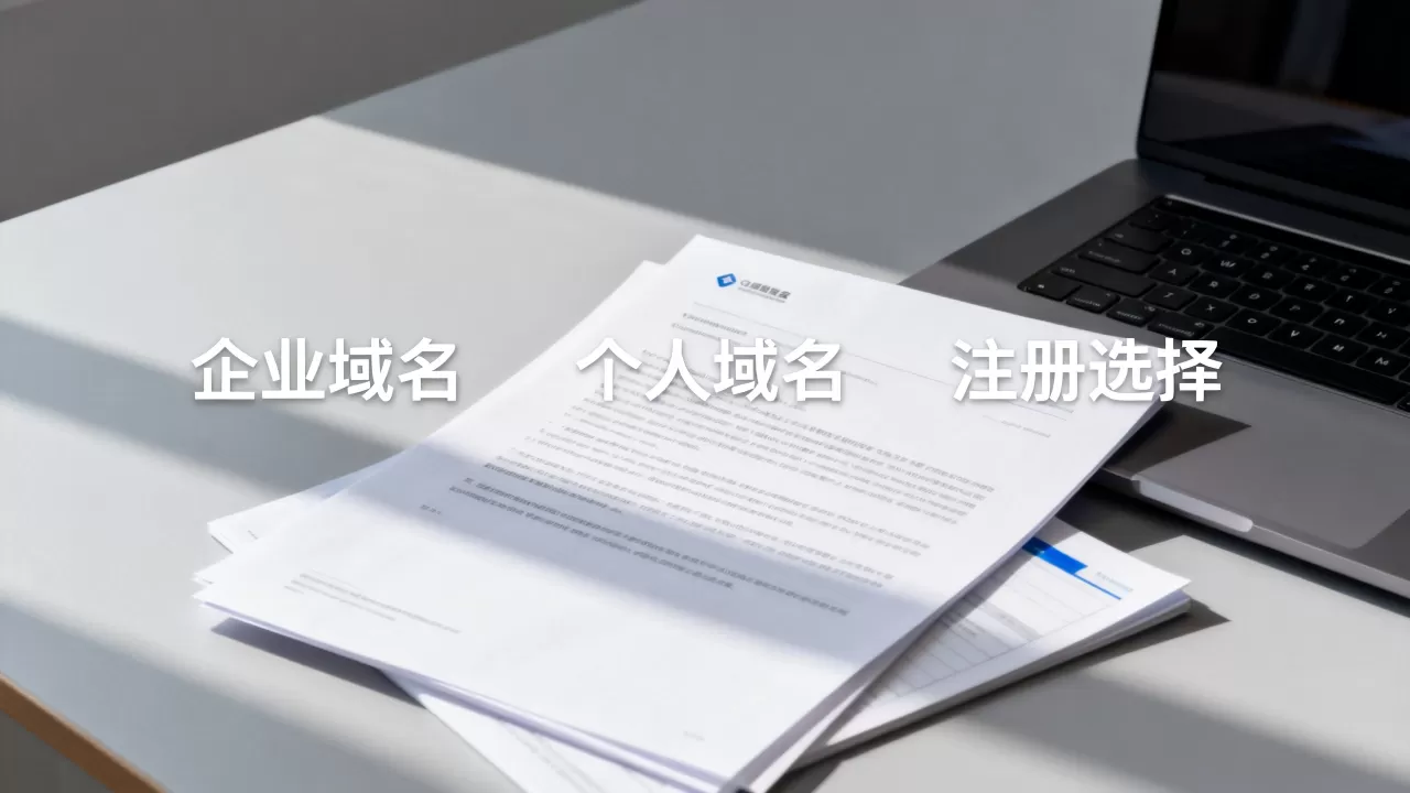 企业域名和个人域名有何不同,注册选哪个好? 企业域名和个人域名有何不同,注册选哪个好?