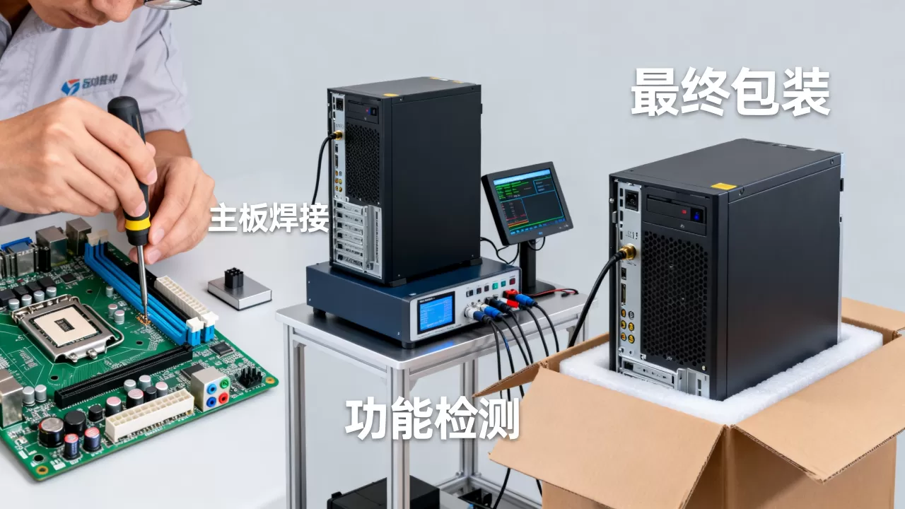 服务器PC是如何制造出来的,有哪些生产流程? 服务器PC是如何制造出来的,有哪些生产流程?