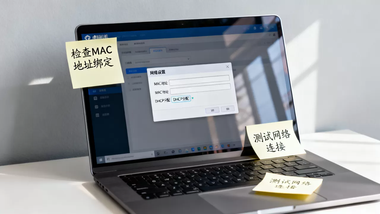虚拟机绑定MAC后无法上网怎么办,怎样排查虚拟机网络连接问题? 虚拟机绑定MAC后无法上网怎么办,怎样排查虚拟机网络连接问题?