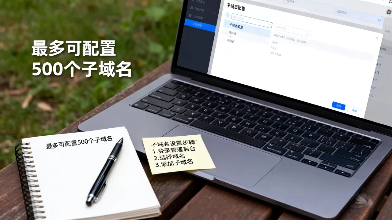 一个域名到底能配多少个子域名?怎么设置? 一个域名到底能配多少个子域名?怎么设置?