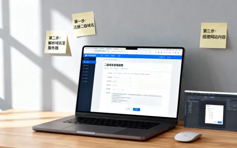 二级域名怎么使用？搭建网站步骤有哪些？