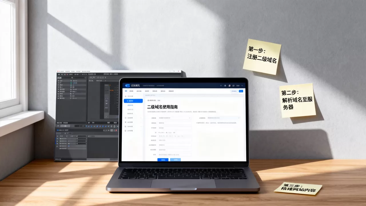 二级域名怎么使用?搭建网站步骤有哪些? 二级域名怎么使用?搭建网站步骤有哪些?