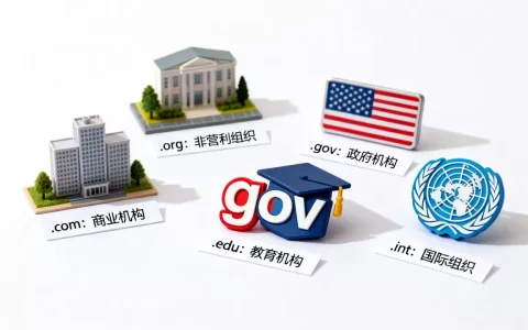 常用机构性最高层域名有哪些具体类型及用途？