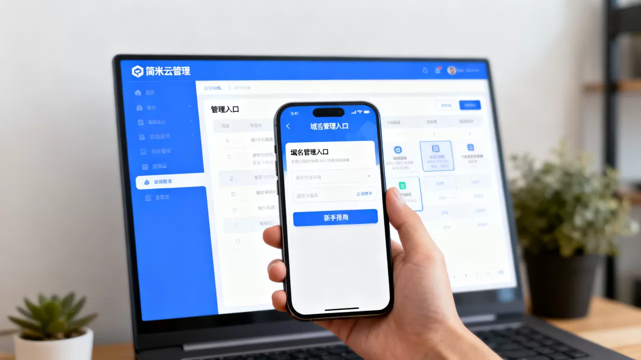 简米云域名管理入口在哪?新手如何快速找到? 简米云域名管理入口在哪?新手如何快速找到?