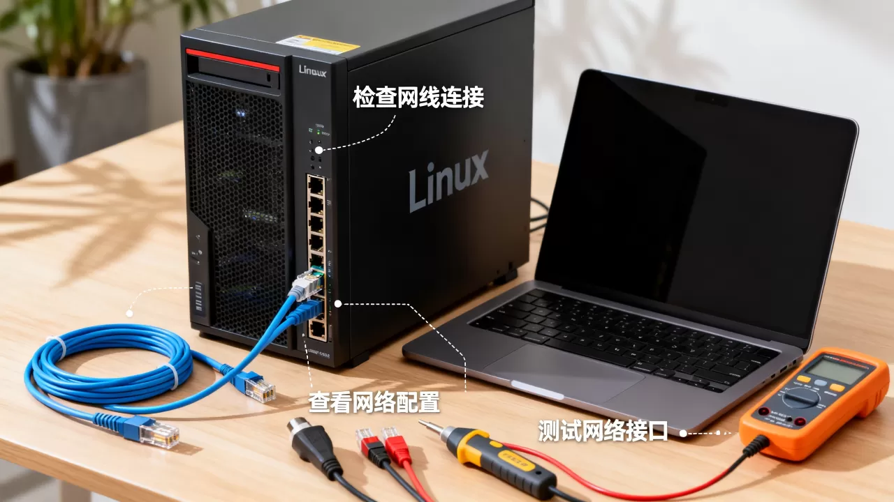 linux服务器启用网络连不上咋办,连接失败原因排查方法? linux服务器启用网络连不上咋办,连接失败原因排查方法?