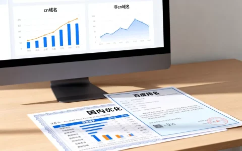 cn域名和非cn域名哪个更适合国内优化，百度排名差距大吗？
