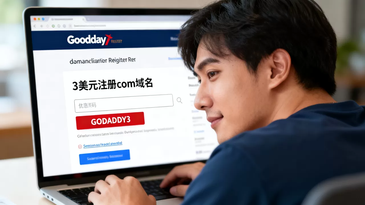 4月3日godaddy3美元注册com域名优惠码,真的能用吗? 4月3日godaddy3美元注册com域名优惠码,真的能用吗?