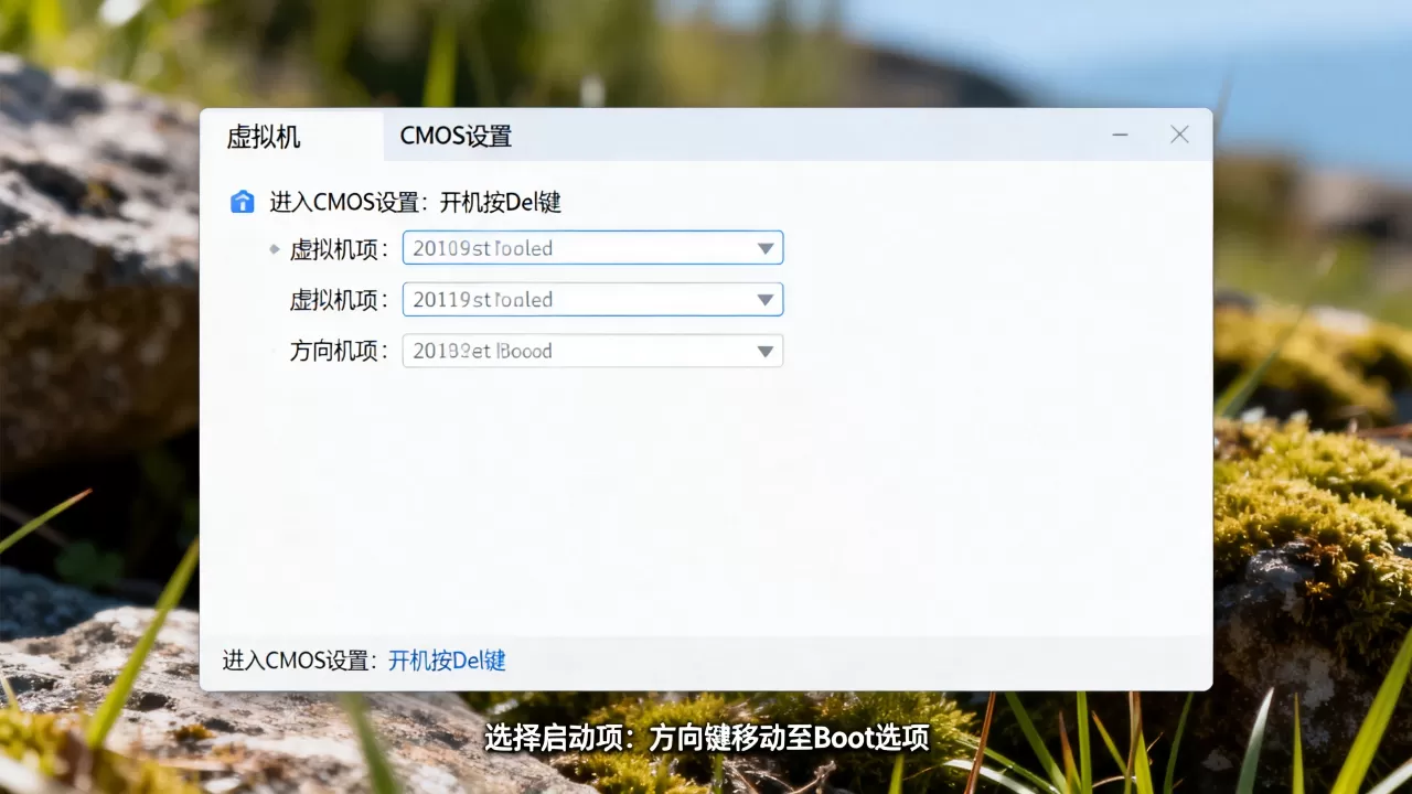 虚拟机CMOS设置入口在哪?,具体怎么设置 虚拟机CMOS设置入口在哪?,具体怎么设置