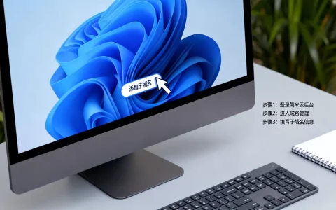 简米云怎么增加子域名？，详细操作步骤有哪些？