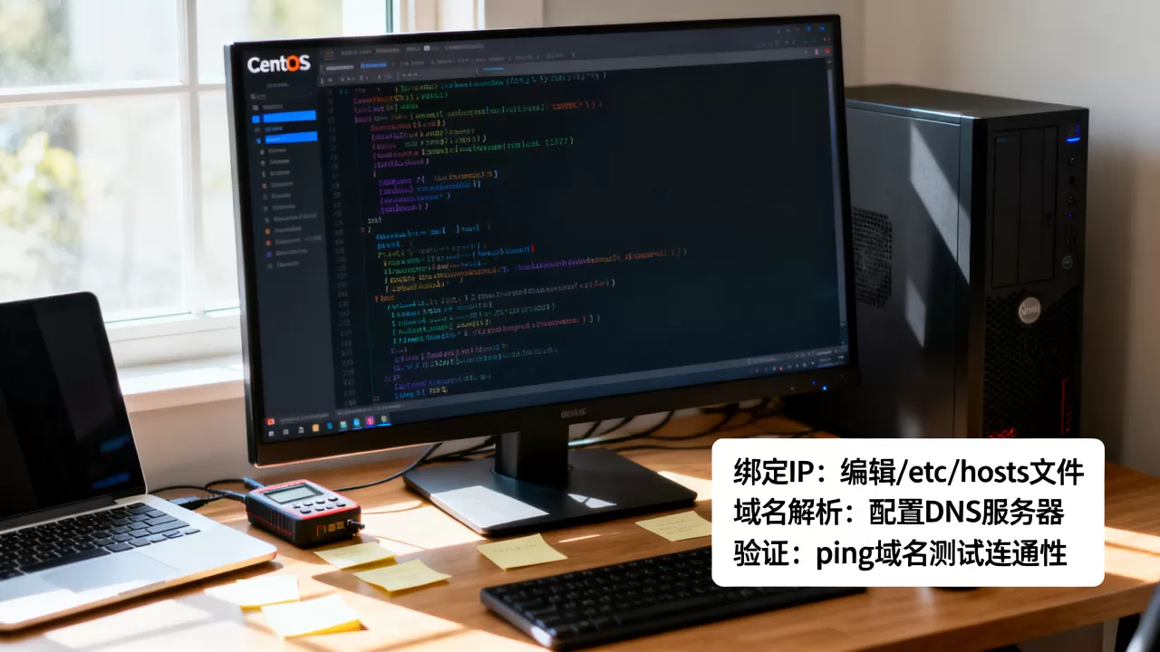 CentOS如何绑定IP与域名,域名解析怎么操作? CentOS如何绑定IP与域名,域名解析怎么操作?