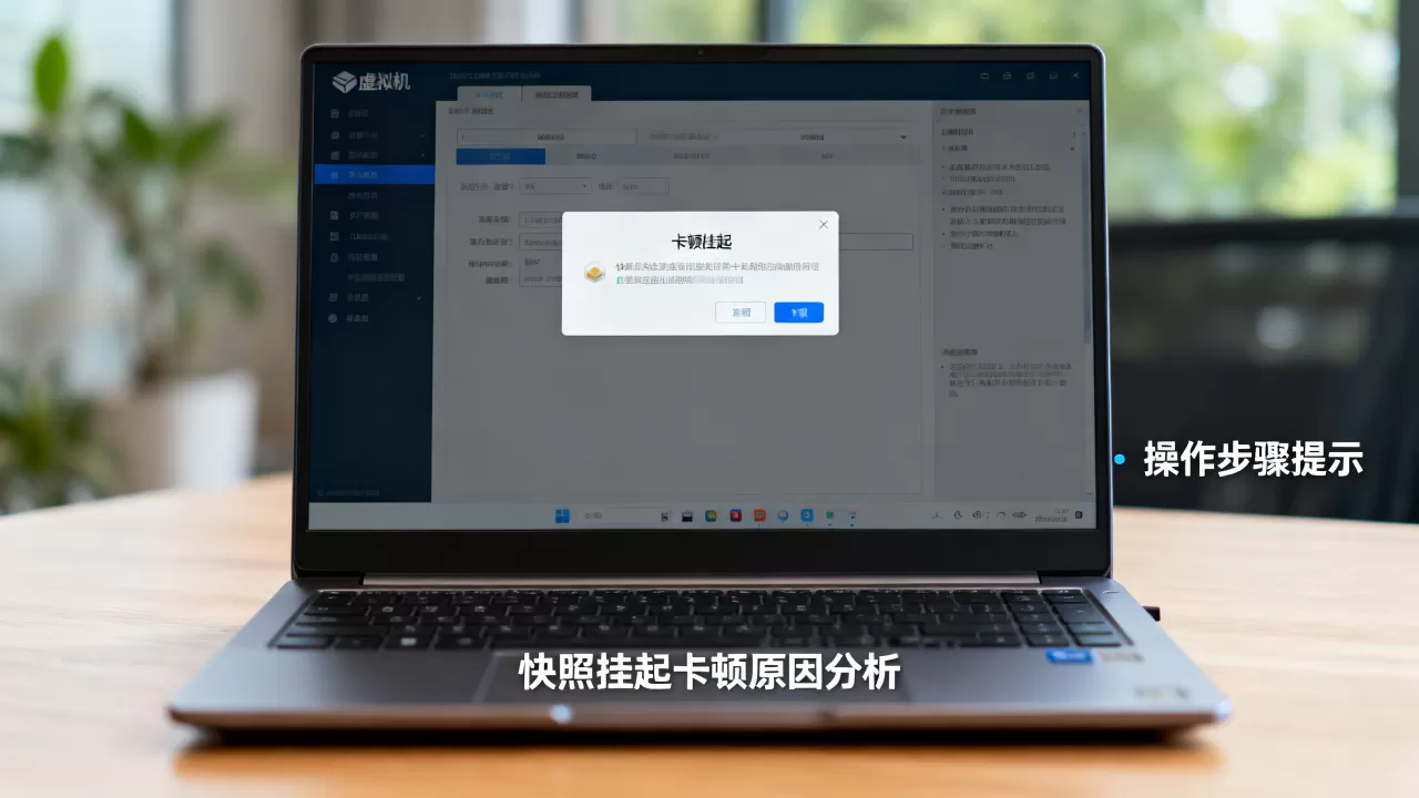 虚拟机快照挂起卡顿怎么办,是什么原因导致的? 虚拟机快照挂起卡顿怎么办,是什么原因导致的?