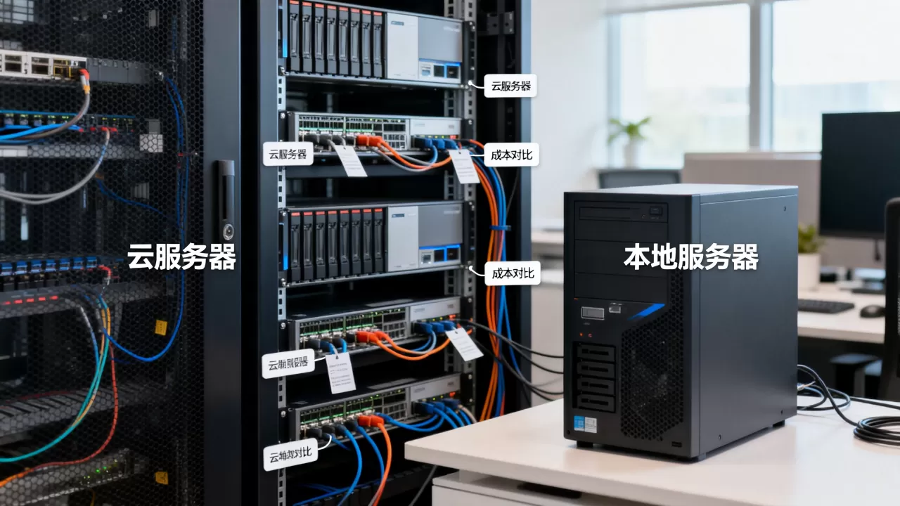 企业如何选本地部署云服务器与本地服务器,哪种成本更低? 企业如何选本地部署云服务器与本地服务器,哪种成本更低?