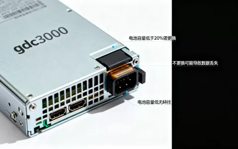 gdc3000服务器电池低于多少必须换，不换会有什么后果？