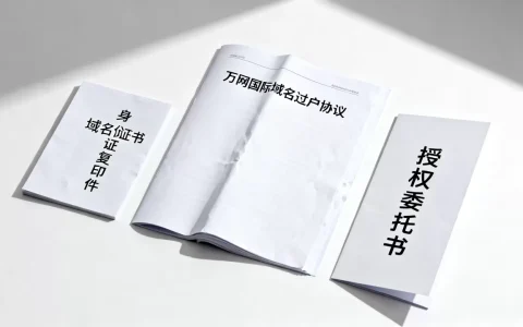万网国际域名过户协议怎么办理，需要哪些材料？