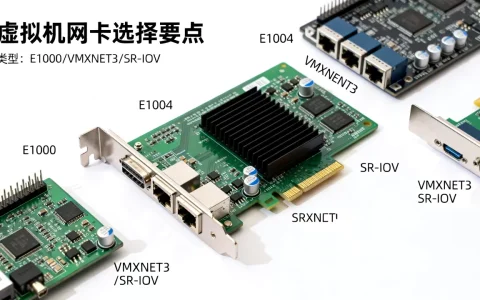 虚拟机网卡怎么选才能不卡顿,虚拟机网卡类型有哪些？