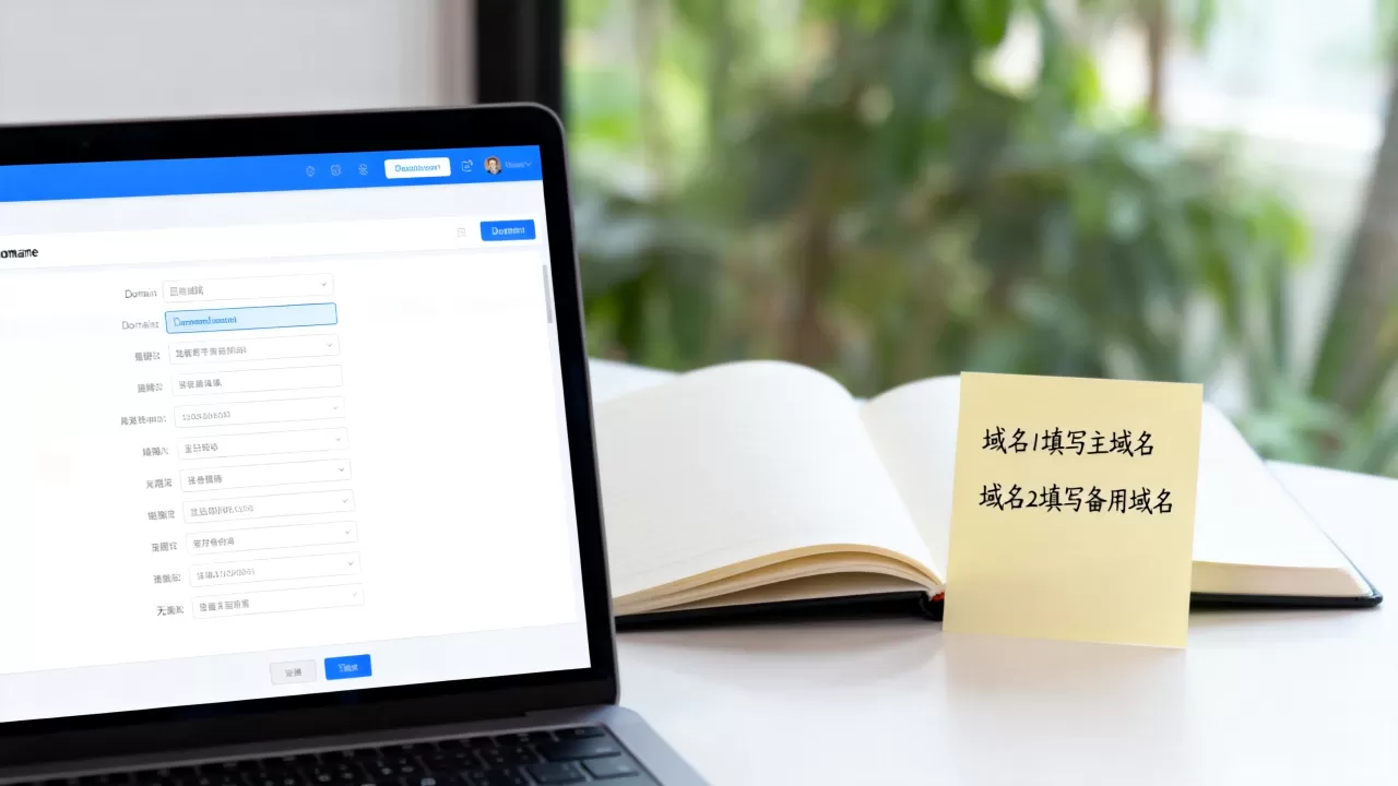 域名1和域名2到底该怎么填,怎么设置才正确? 域名1和域名2到底该怎么填,怎么设置才正确?