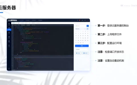 如何把程序挂到云服务器上，有哪些注意事项？
