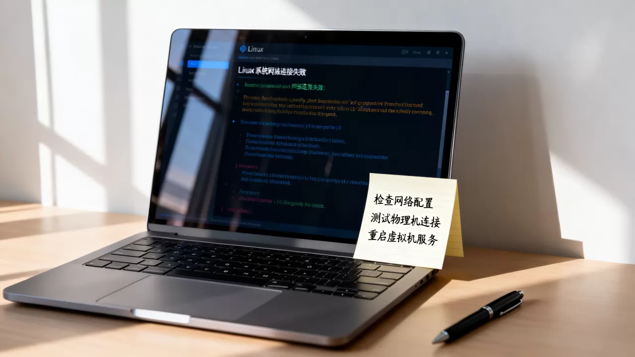 虚拟机Linux链接不上怎么回事,网络连接失败怎么办? 虚拟机Linux链接不上怎么回事,网络连接失败怎么办?