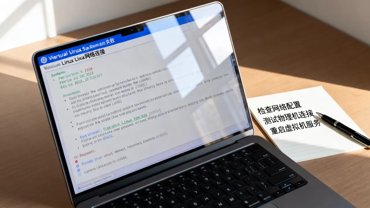 虚拟机Linux链接不上怎么回事,网络连接失败怎么办? 虚拟机Linux链接不上怎么回事,网络连接失败怎么办?