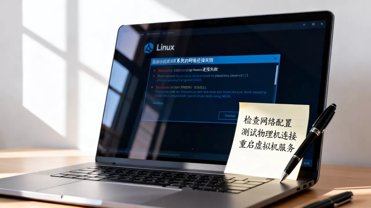 虚拟机Linux链接不上怎么回事,网络连接失败怎么办? 虚拟机Linux链接不上怎么回事,网络连接失败怎么办?