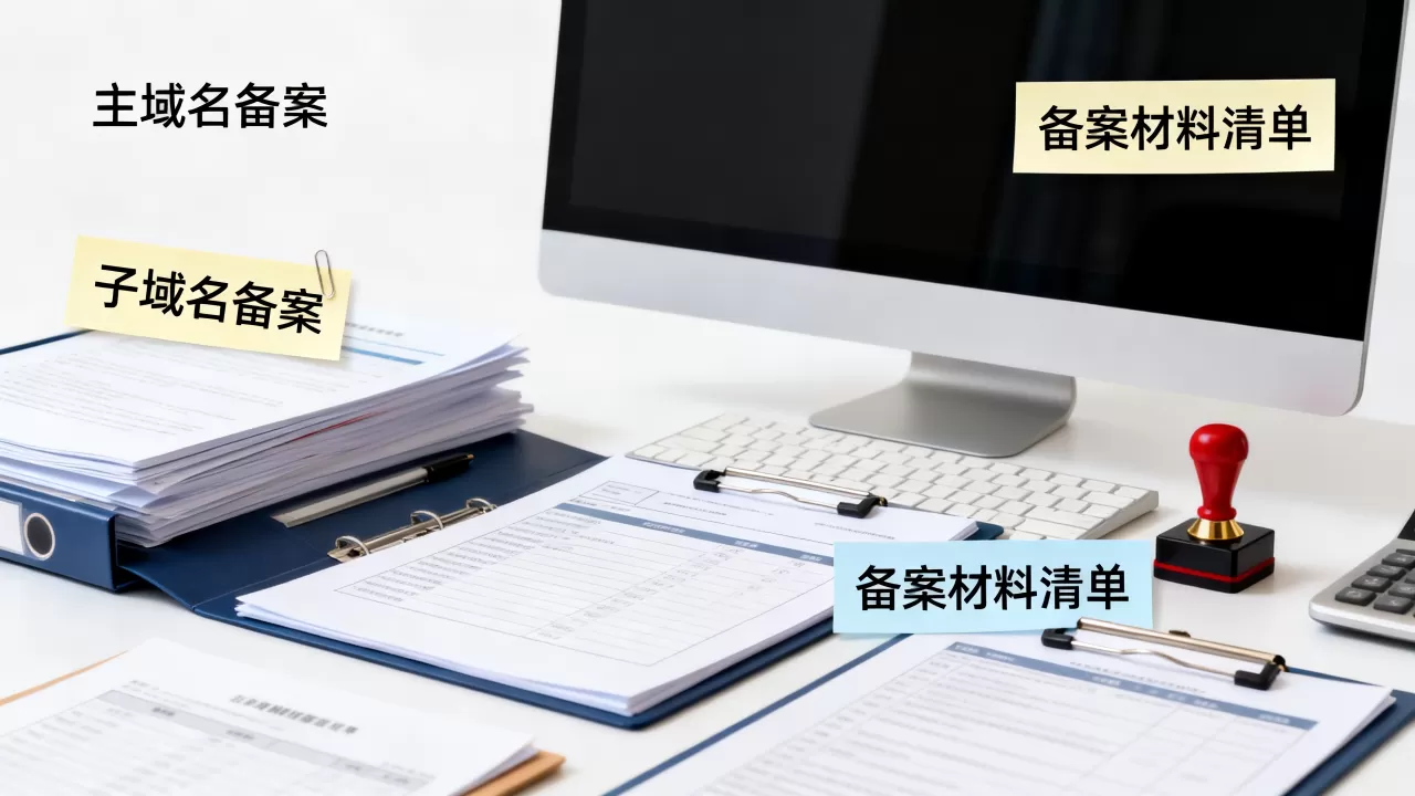 主域名和子域名备案要分开还是一起,域名备案需要什么材料 主域名和子域名备案要分开还是一起,域名备案需要什么材料