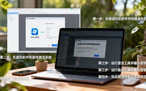 如何通过虚拟机激活系统？,激活步骤有哪些