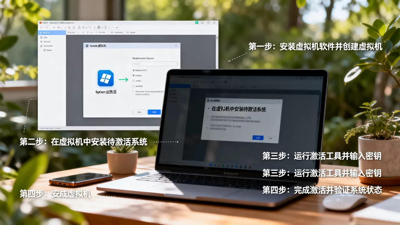 如何通过虚拟机激活系统?,激活步骤有哪些 如何通过虚拟机激活系统?,激活步骤有哪些