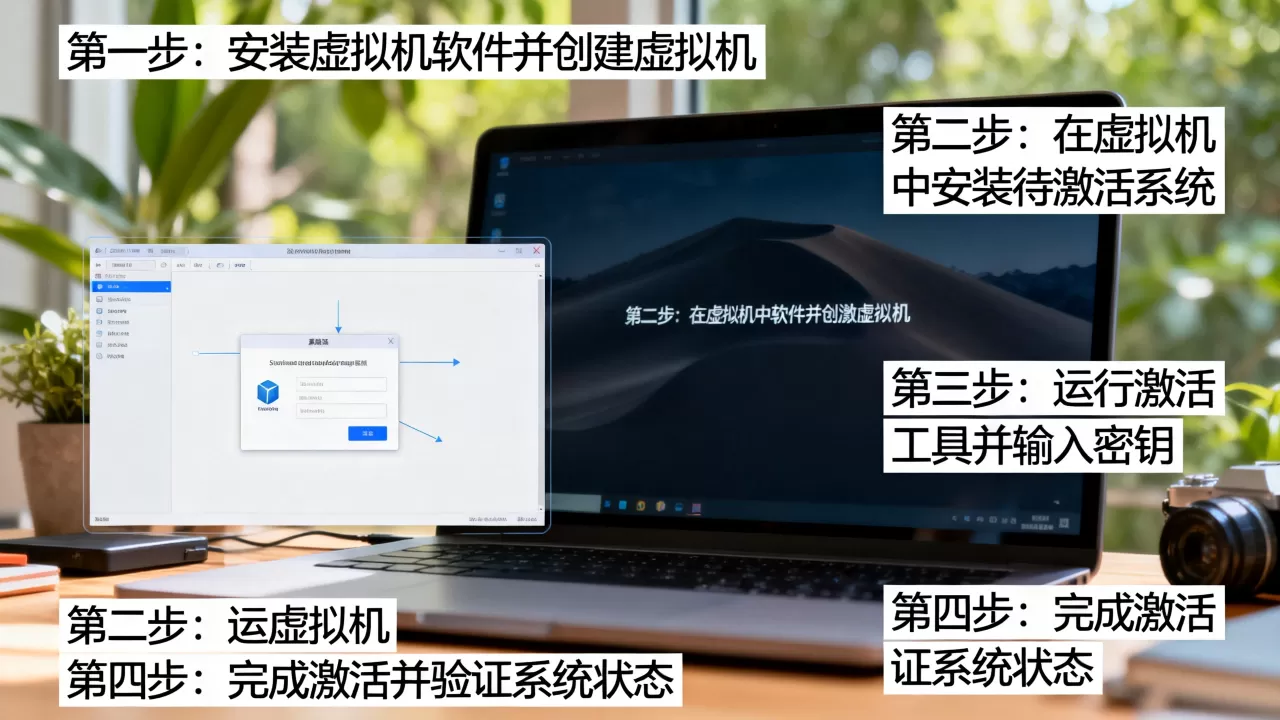 如何通过虚拟机激活系统?,激活步骤有哪些 如何通过虚拟机激活系统?,激活步骤有哪些