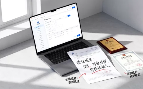 抢注域名和公信域名区别在哪，怎么选更靠谱？