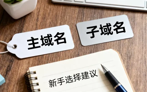 子域名和域名到底有什么区别，新手如何选择域名？