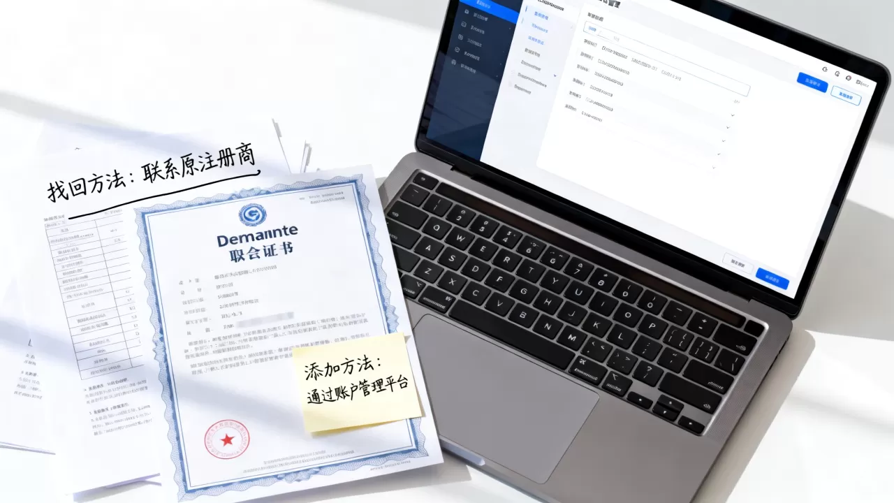域名不属于本帐户怎么找回,添加域名到帐户有哪些方法? 域名不属于本帐户怎么找回,添加域名到帐户有哪些方法?