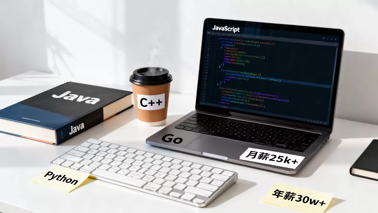 2026年编程语言谁最火,学哪个工资最高? 2026年编程语言谁最火,学哪个工资最高?