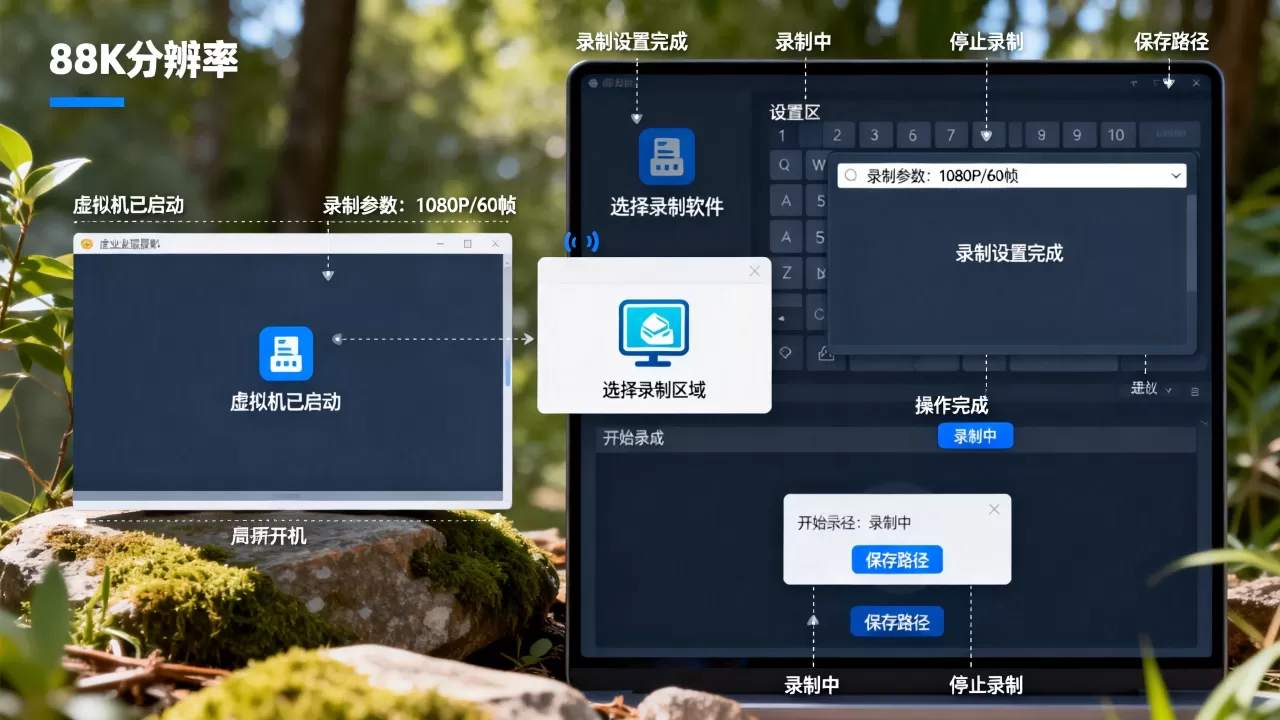 虚拟机怎么录像?虚拟机内屏幕录制步骤详解 虚拟机怎么录像?虚拟机内屏幕录制步骤详解