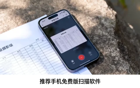 表格扫描识别软件哪个好用？,手机免费版推荐