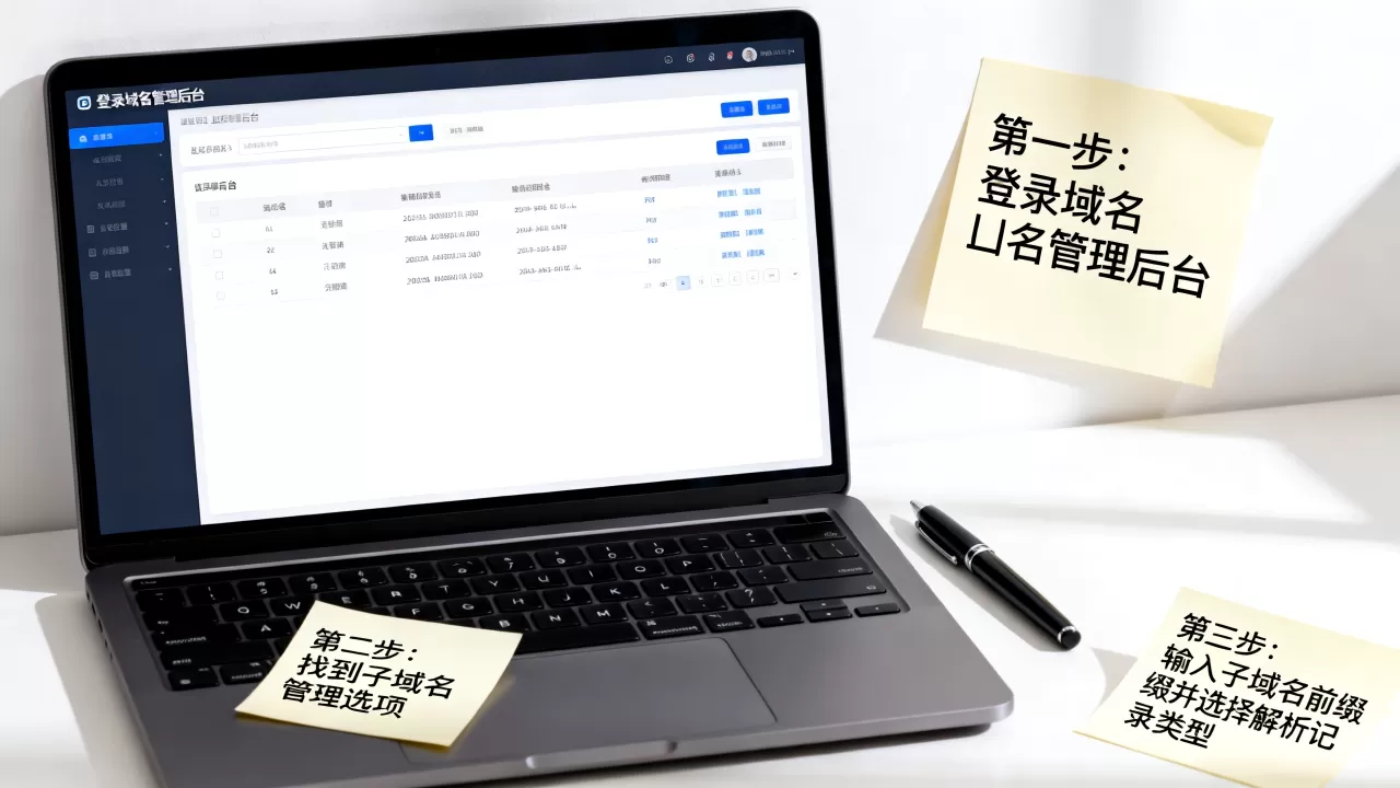 域名解析怎么正确添加子域名,详细步骤有哪些? 域名解析怎么正确添加子域名,详细步骤有哪些?
