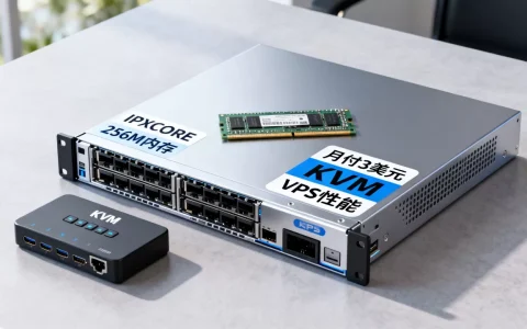 IPXCORE 256M内存KVM月付3美元靠谱吗,VPS性能怎么样