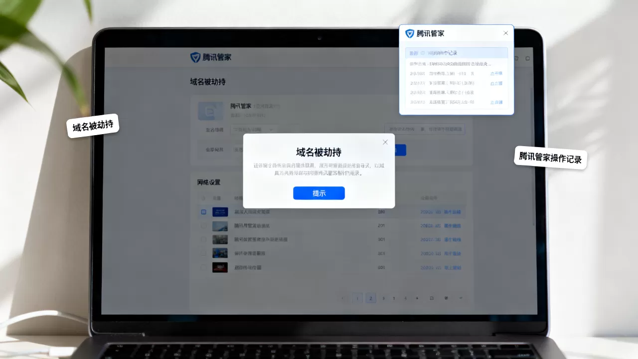 腾讯管家为何擅自更换我的域名,域名被劫持怎么办? 腾讯管家为何擅自更换我的域名,域名被劫持怎么办?