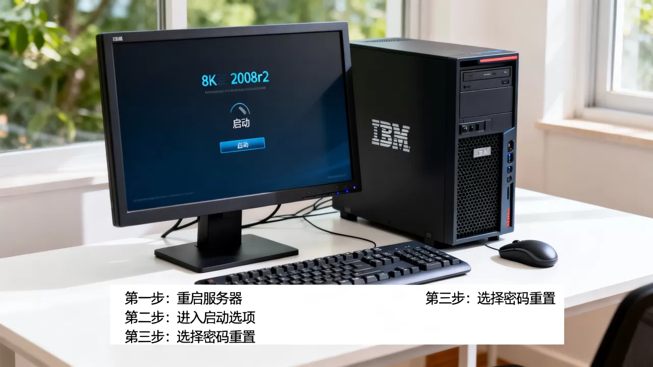 IBM服务器2008r2密码忘了怎么办,忘记密码重置步骤? IBM服务器2008r2密码忘了怎么办,忘记密码重置步骤?
