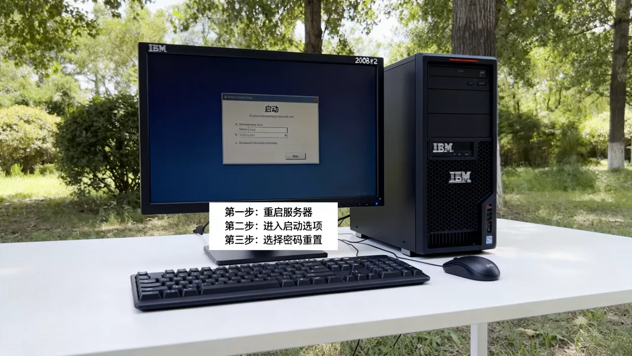 IBM服务器2008r2密码忘了怎么办,忘记密码重置步骤? IBM服务器2008r2密码忘了怎么办,忘记密码重置步骤?