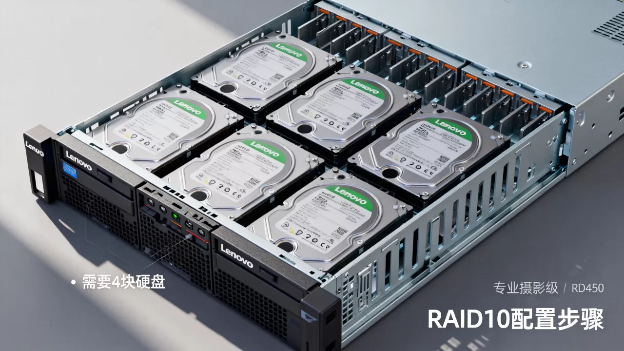 联想服务器rd450如何做raid10,需要几块硬盘? 联想服务器rd450如何做raid10,需要几块硬盘?