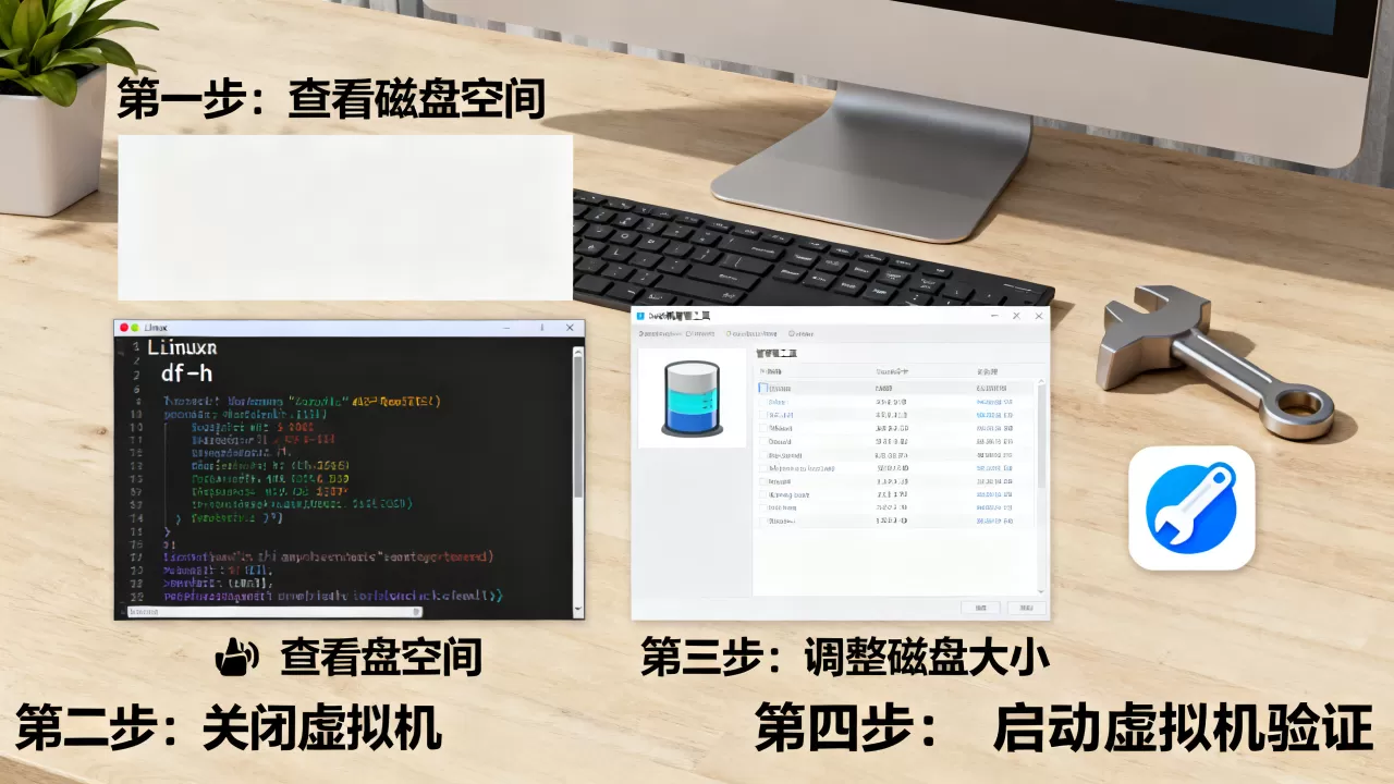 Linux虚拟机磁盘空间不足怎么办,无损扩容详细步骤? Linux虚拟机磁盘空间不足怎么办,无损扩容详细步骤?
