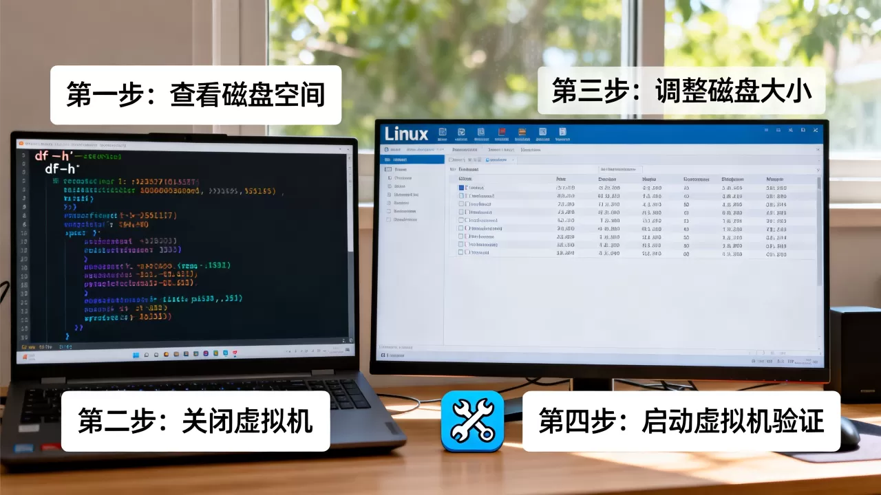 Linux虚拟机磁盘空间不足怎么办,无损扩容详细步骤? Linux虚拟机磁盘空间不足怎么办,无损扩容详细步骤?