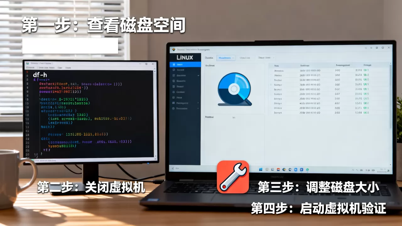 Linux虚拟机磁盘空间不足怎么办,无损扩容详细步骤? Linux虚拟机磁盘空间不足怎么办,无损扩容详细步骤?
