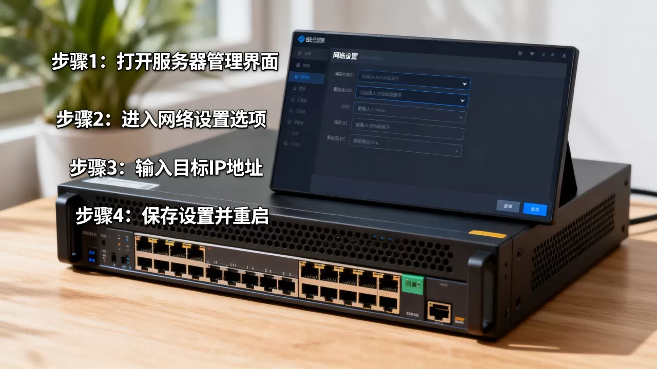 怎么在服务器中设置IP地址,具体步骤是什么? 怎么在服务器中设置IP地址,具体步骤是什么?