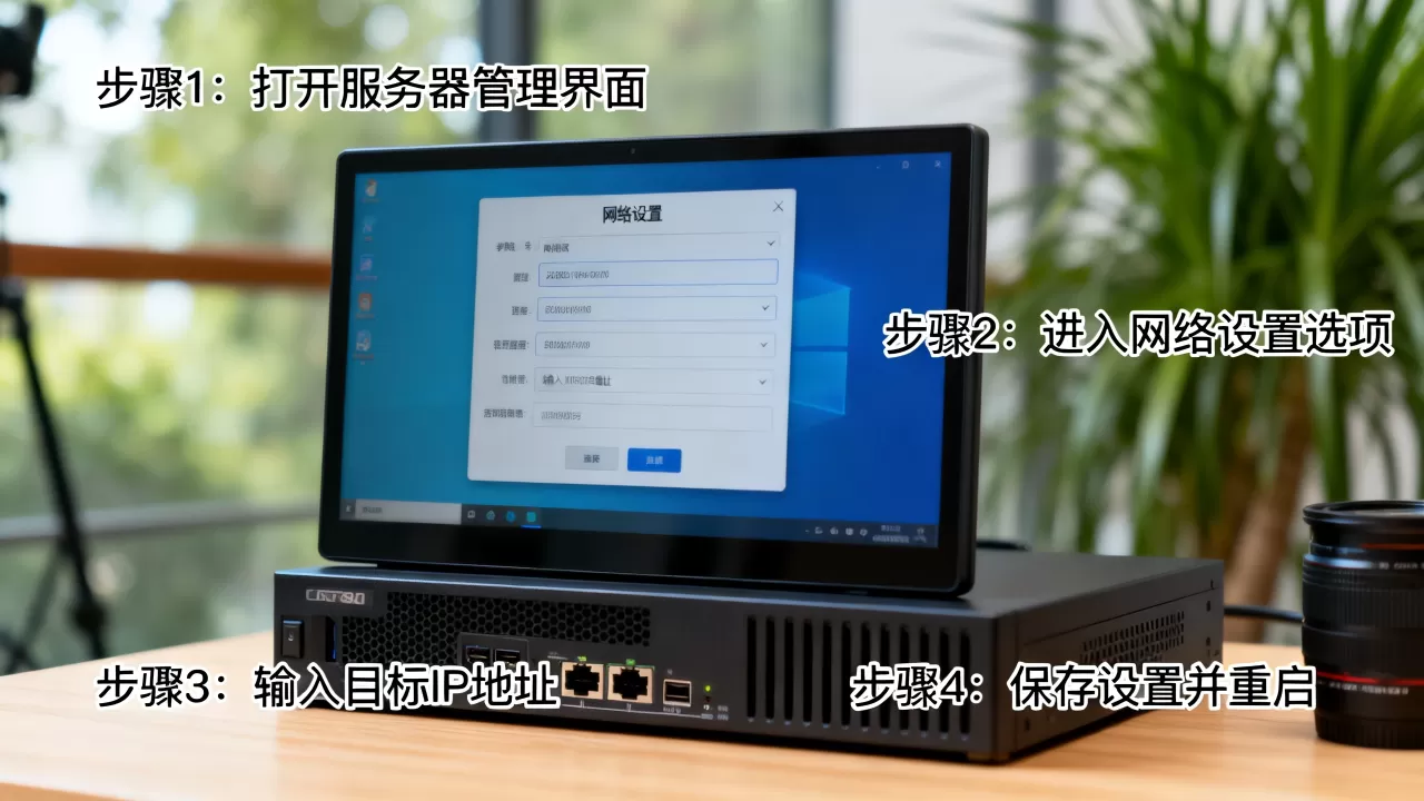 怎么在服务器中设置IP地址,具体步骤是什么? 怎么在服务器中设置IP地址,具体步骤是什么?