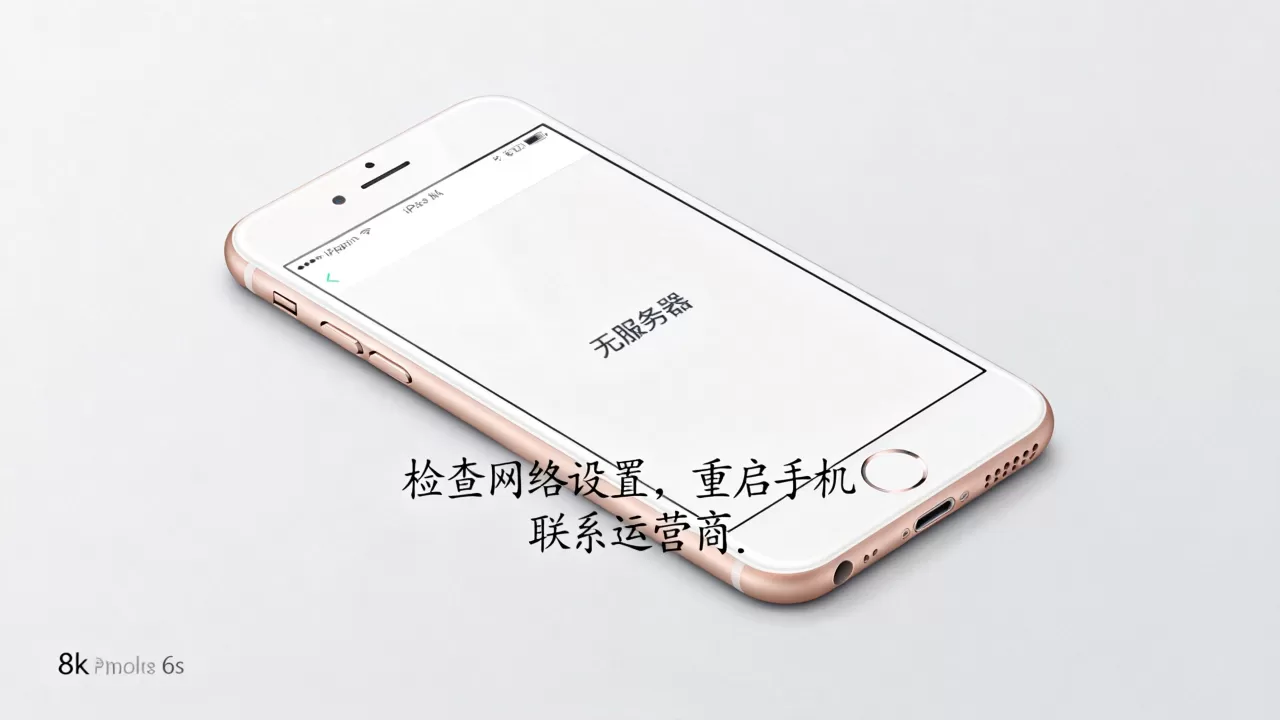 苹果6s一直显示无服务器怎么办,是什么原因 苹果6s一直显示无服务器怎么办,是什么原因