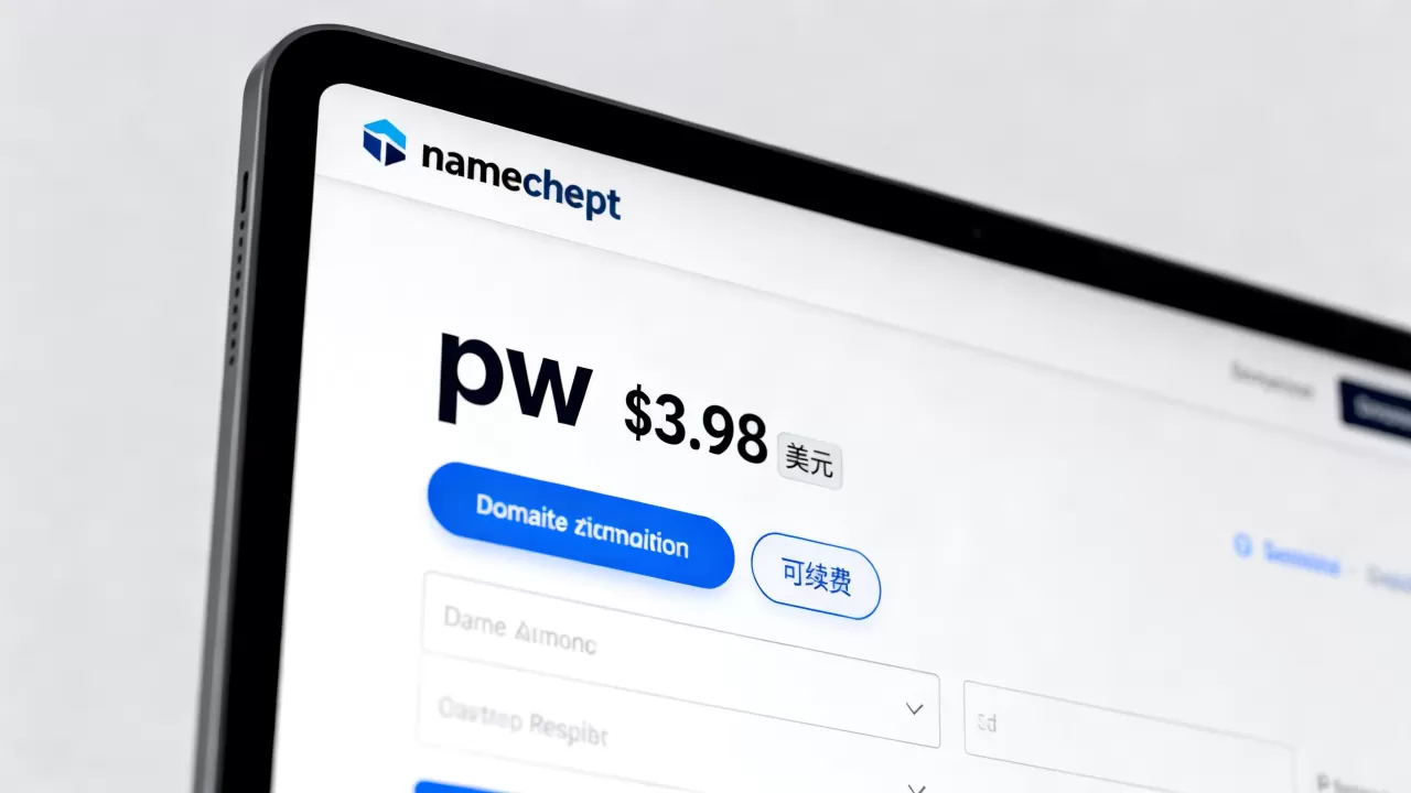 namecheap .pw为何仅3.98美元?,能续费吗 namecheap .pw为何仅3.98美元?,能续费吗