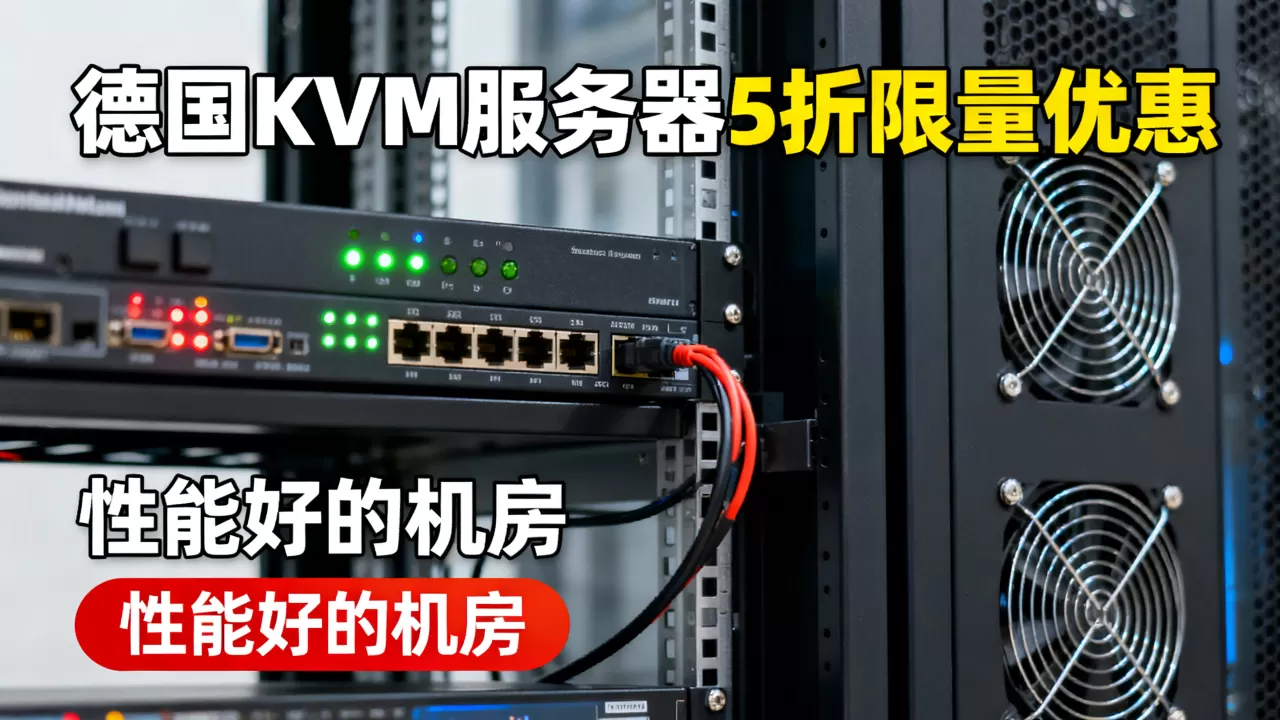 德国KVM服务器5折限量优惠怎么抢,哪个机房性能好? 德国KVM服务器5折限量优惠怎么抢,哪个机房性能好?