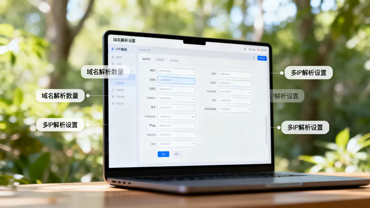 域名解析要几个域名?一个域名能解析多个IP吗,怎么设置? 域名解析要几个域名?一个域名能解析多个IP吗,怎么设置?